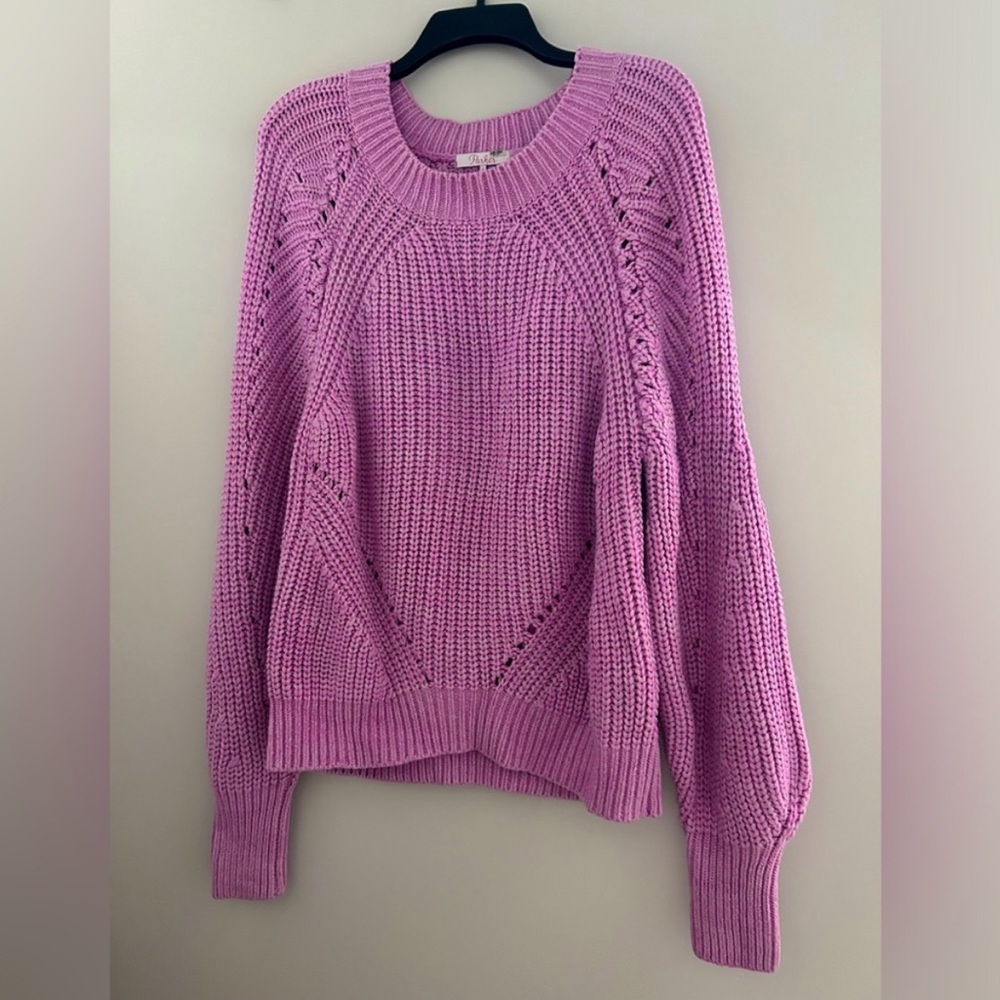 Designer Parker Knit Sweater Size Small